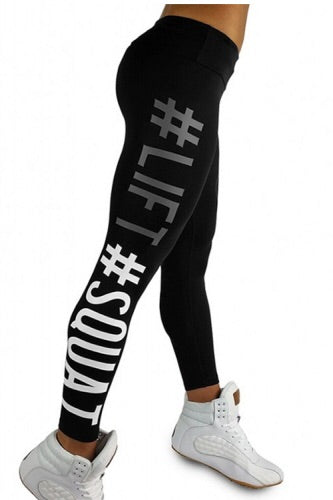 3D Leila's High Black compression leggings - Bodyshapers Lifestyle